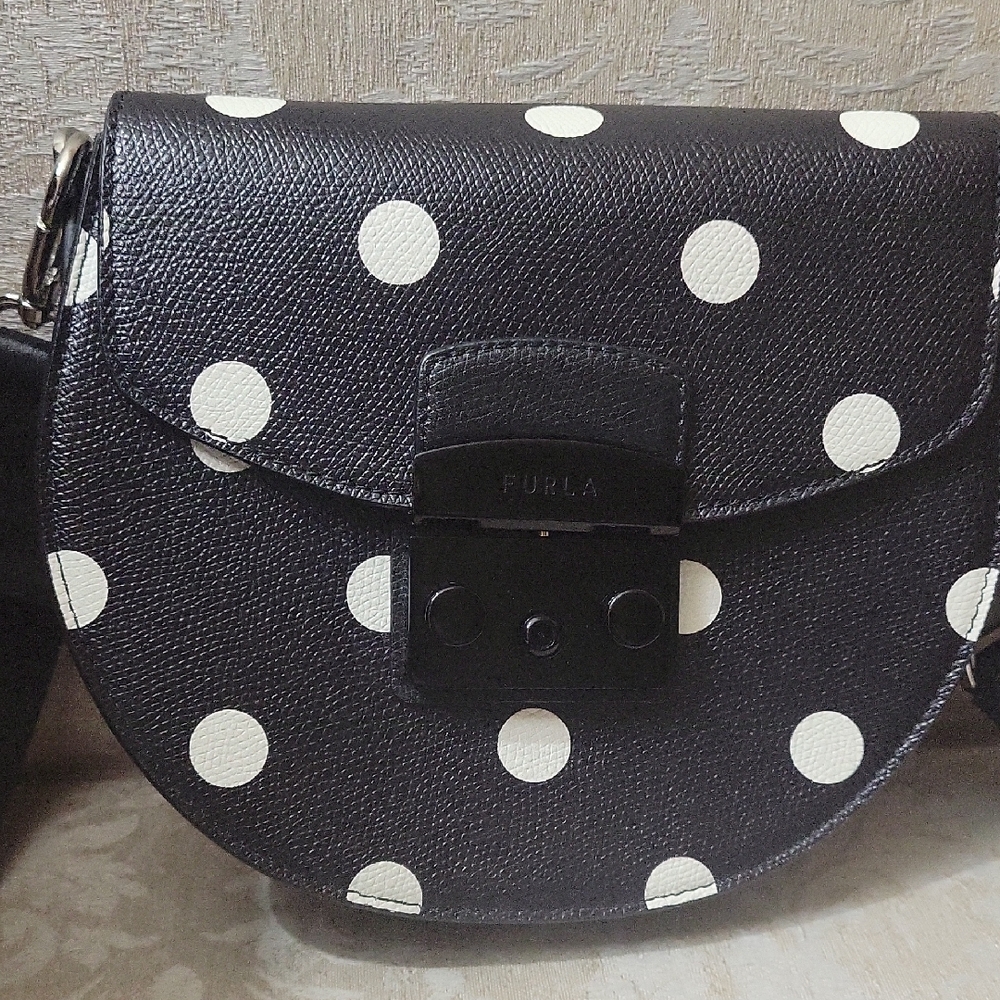 FURLA METROPOLIS DOTTED CROSSBODY